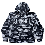 ACTCOOL HOODIE BLACK & WHITE CAMO